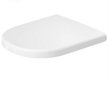 Duravit D-code toiletsæde hvid højglans, uden softclose